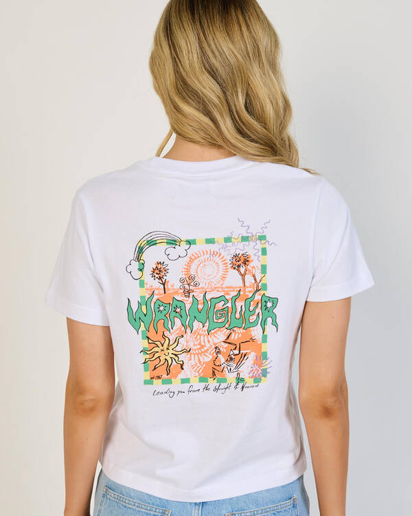 Wrangler Fossilised Shrunken T-Shirt for Womens