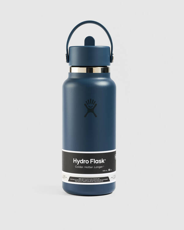 32 Oz Wide Flex Straw Cap Bottle