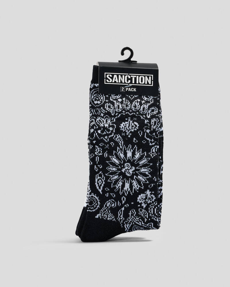 Sanction Ornamental Socks 2 Pack for Mens