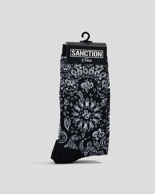 Sanction Ornamental Socks 2 Pack for Mens