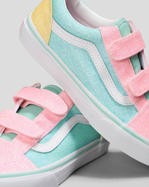 Vans Girls' Old Skool V Shoes for Womens