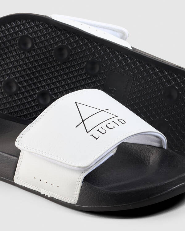 Lucid Geomet Adjustable Slides for Mens