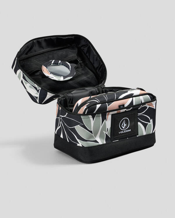 Volcom Patch Attack Deluxe Makeup Case for Womens
