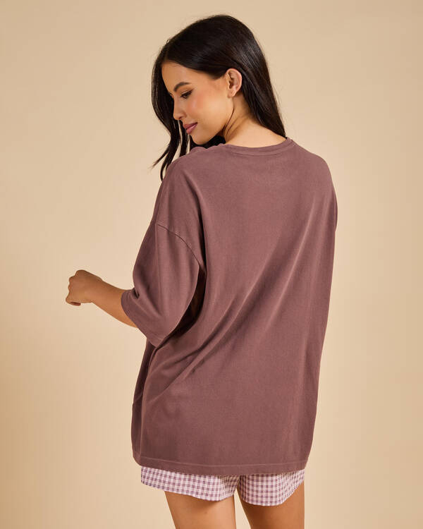Billabong Winter Nights Oversized Fit T-Shirt for Womens