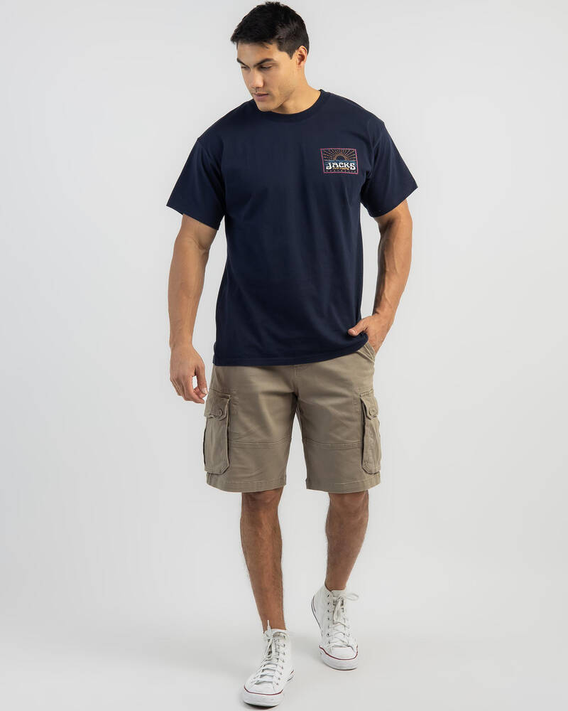 Jacks Raising Cargo Shorts for Mens