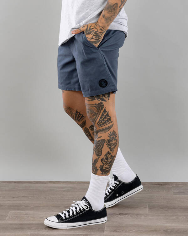 Salty Life Vision Elastic Waist Shorts for Mens