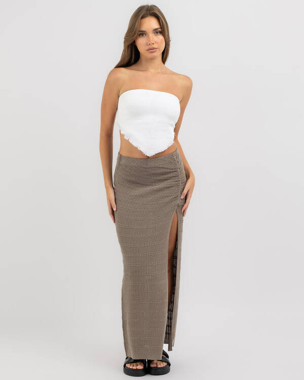 Mooloola Maldives Crochet Maxi Skirt for Womens
