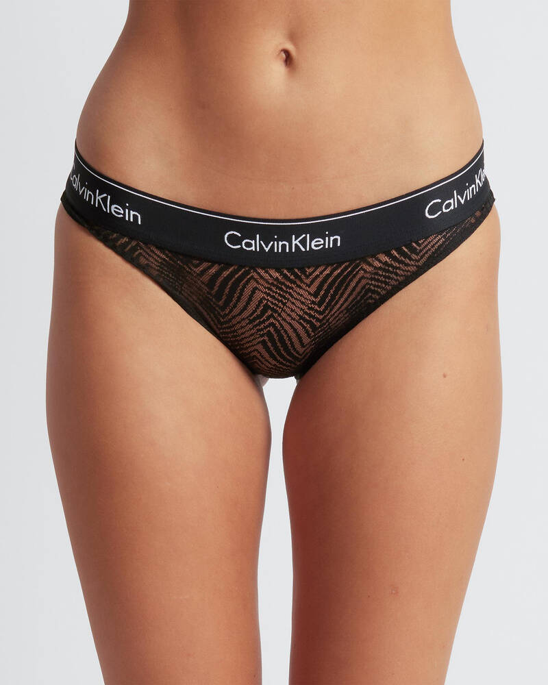 Calvin Klein Modern Lace Bikini Brief for Womens