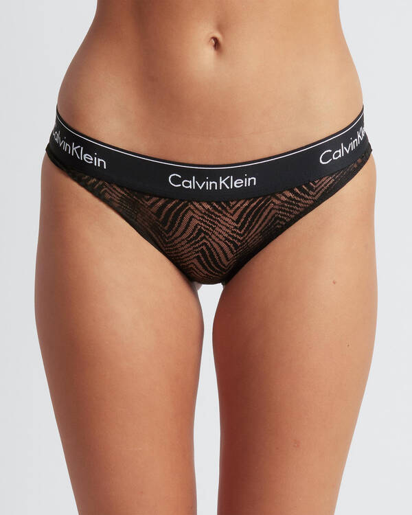 Calvin Klein Modern Lace Bikini Brief for Womens