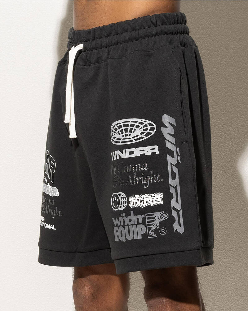 Wndrr Represent Track Shorts for Mens