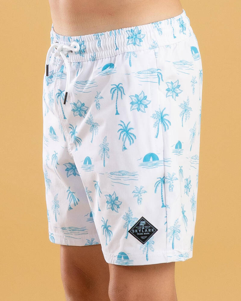 Skylark Boys' Summit Elastic Waist Shorts for Mens