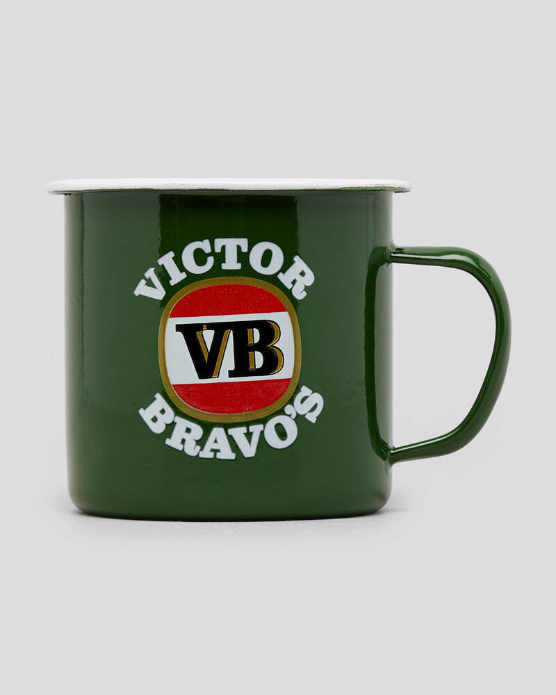 Victor Bravo's VB 90s Camping Mug for Mens