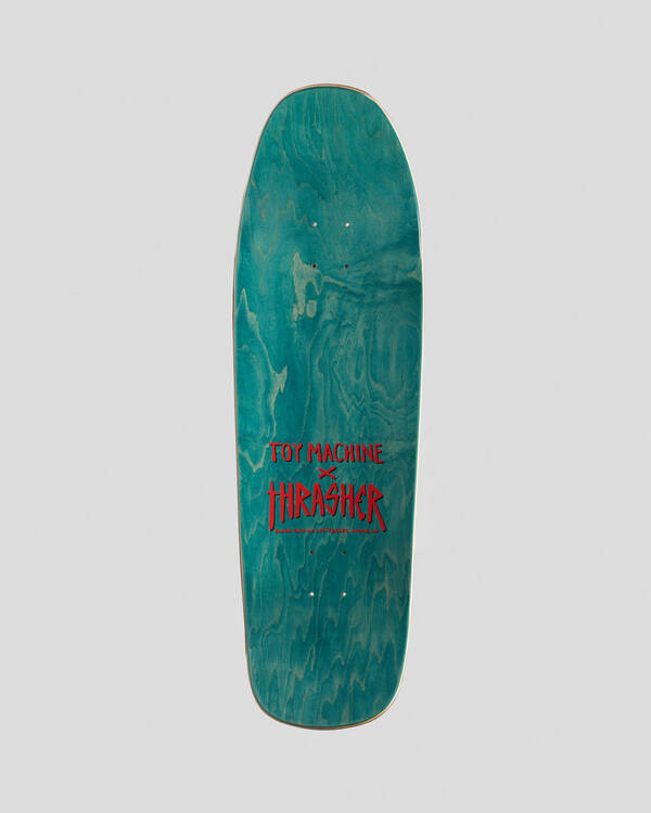 Toy Machine Thrasher Monster-gram 9.5" Skateboard Deck for Unisex
