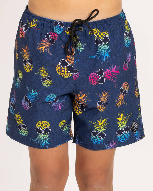 Skylark Boys' Scene Elastic Waist Shorts for Mens