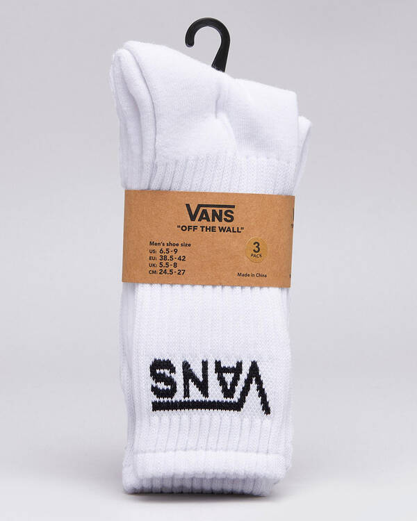 Vans Women's Classic Crew Sock Pack for Womens