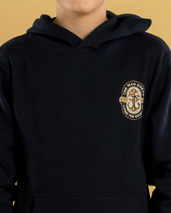 The Mad Hueys Boys' Living Anchor Hoodie for Mens