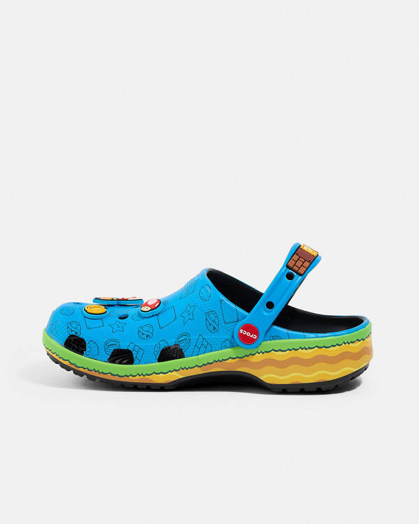Crocs Classic Super Mario Core Clogs for Unisex