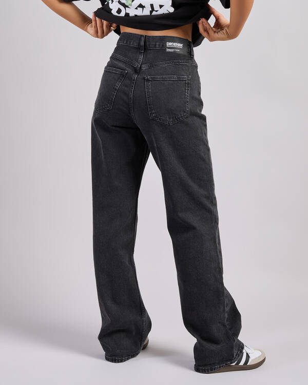 Dr Denim Echo High Straight Jeans for Womens