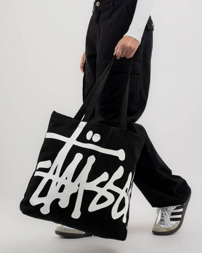 Stussy Graffiti Tote Bag for Womens