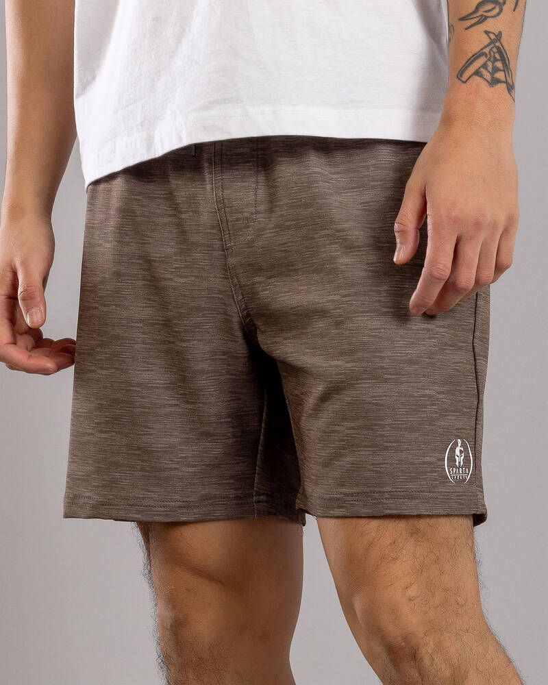 Sparta Potential Elastic Waist Shorts for Mens