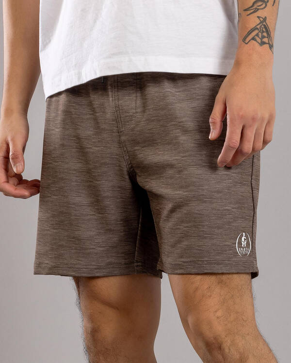 Sparta Potential Elastic Waist Shorts for Mens