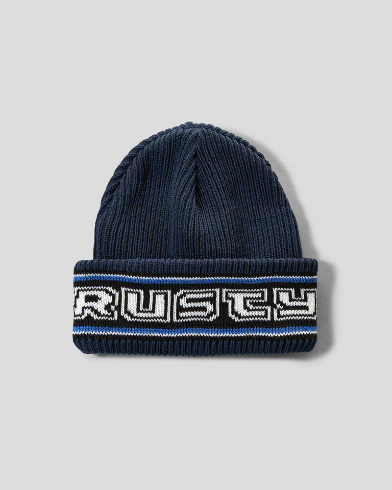 Rusty Boys' Tracks Cuff Beanie for Mens