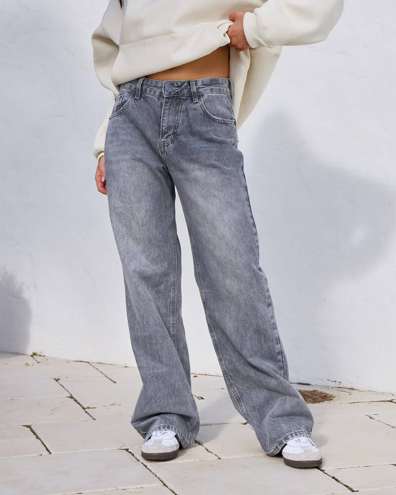 DESU Icon Straight Leg Jeans for Womens