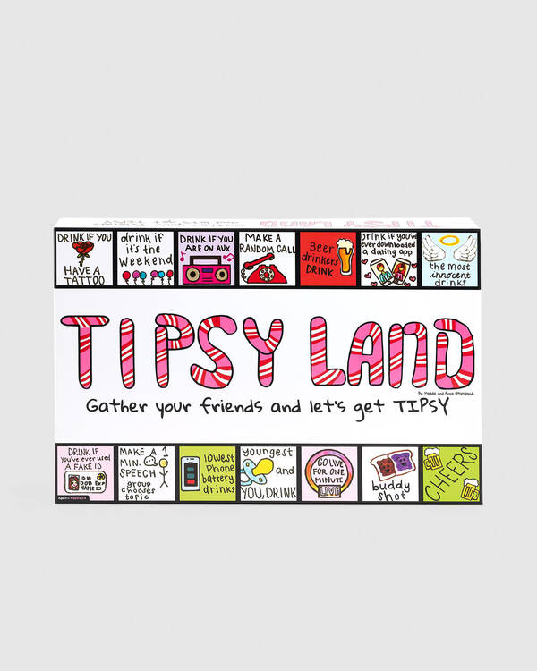 Tipsy Land Drinking Board Game