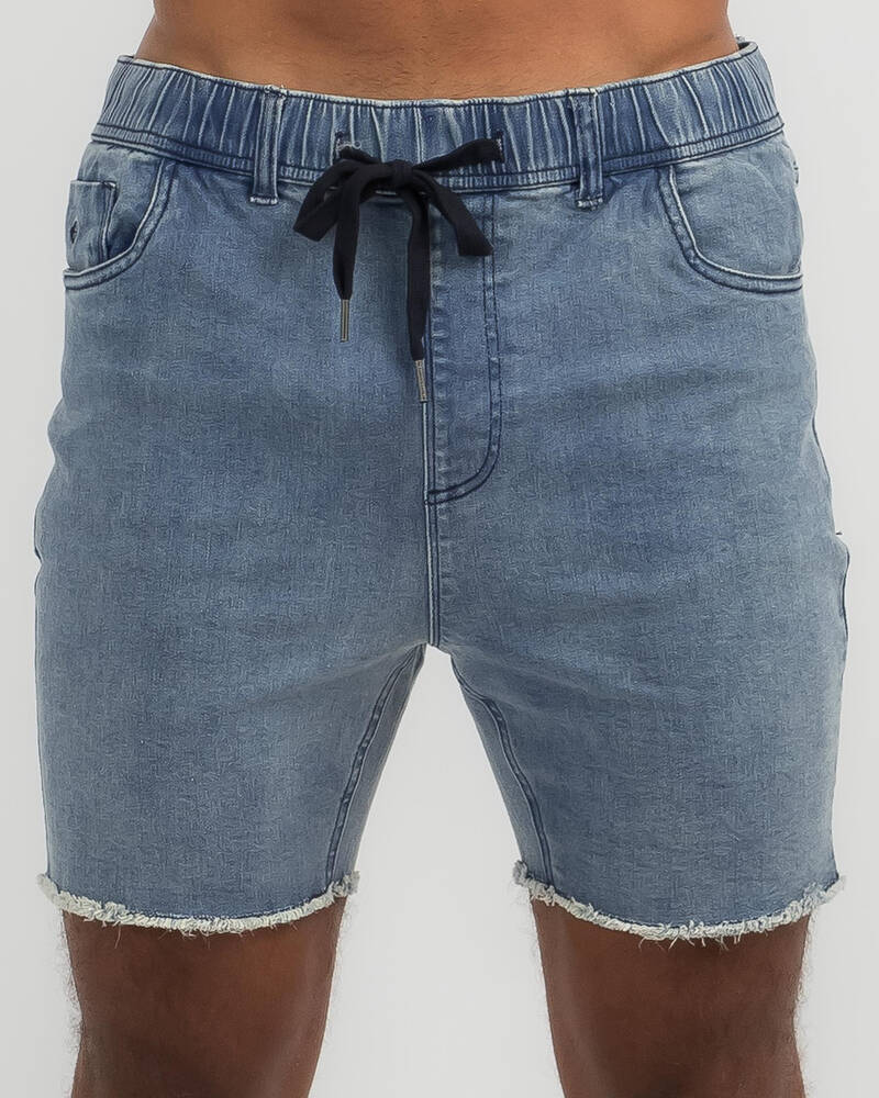 Skylark Lured Elastic Waist Shorts for Mens