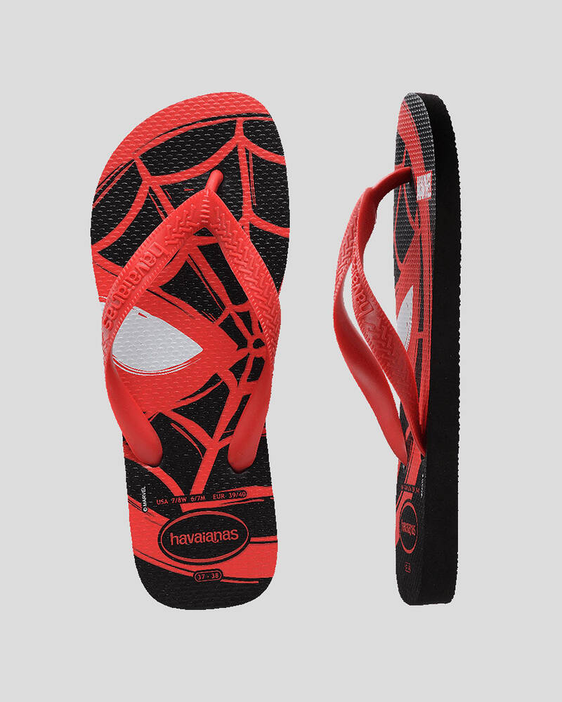 Havaianas Top Marvel Spiderman Thongs for Mens