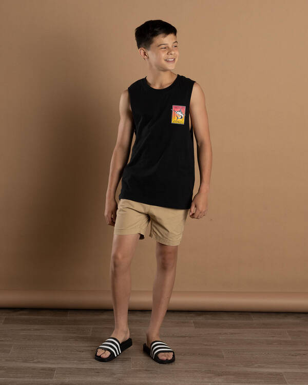 Salty Life Boys' Elusive Muscle Tank for Mens