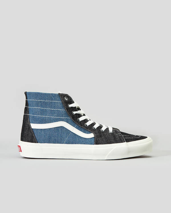 Vans Sk8-Hi Tapered Threaded Denim Shoes for Mens