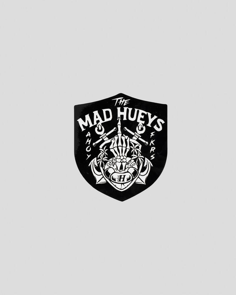 The Mad Hueys Ahoy Fkrs Sticker for Mens