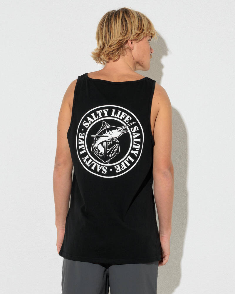 Salty Life Once Bitten Singlet for Mens