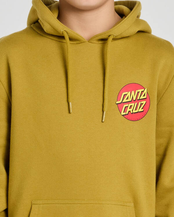 Santa Cruz Boys' Classic Dot Puff Chest Hoodie for Mens
