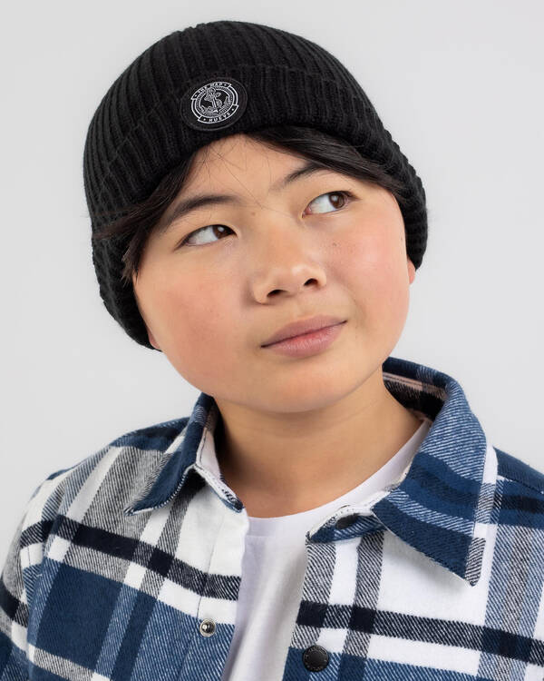 The Mad Hueys Boys' Flying H Anchor Cuff Beanie for Mens