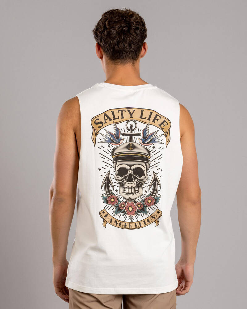 Salty Life Carrion Crown Muscle Tank for Mens