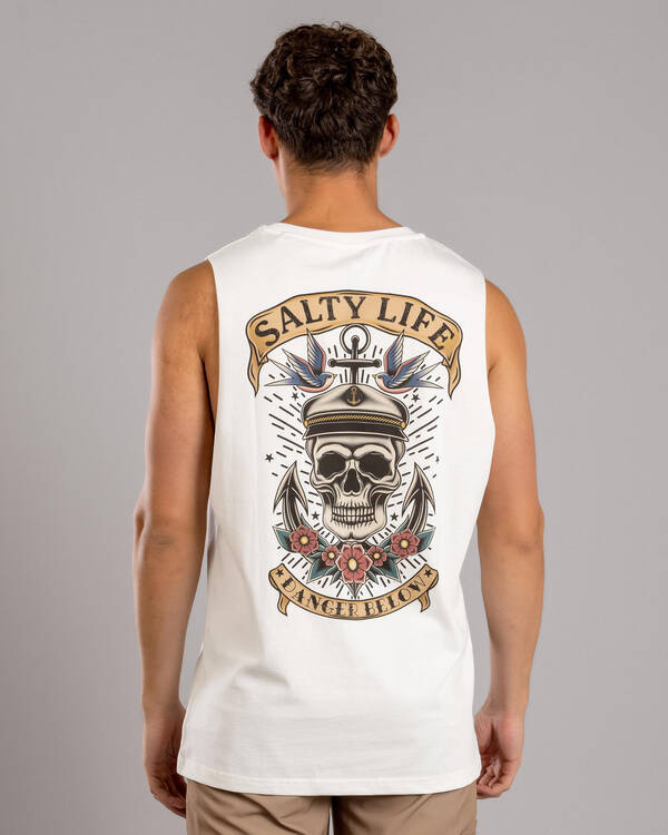 Salty Life Carrion Crown Muscle Tank for Mens