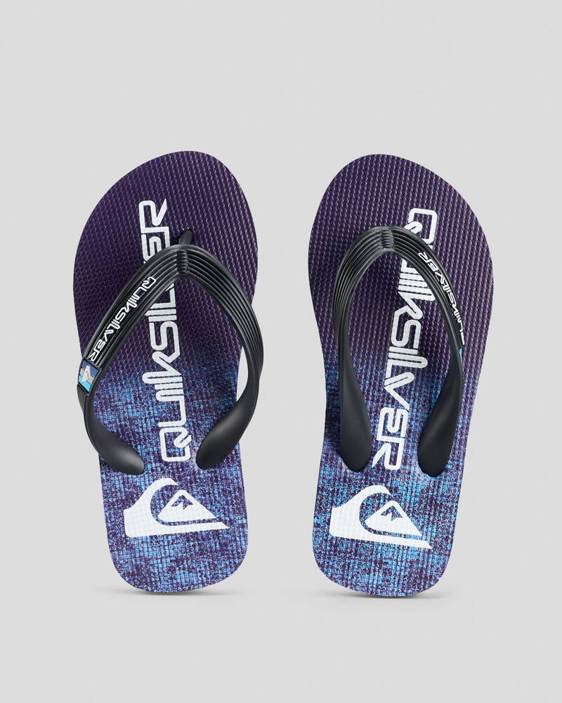 Quiksilver Toddlers' Moncata Art SPKD Thongs for Mens
