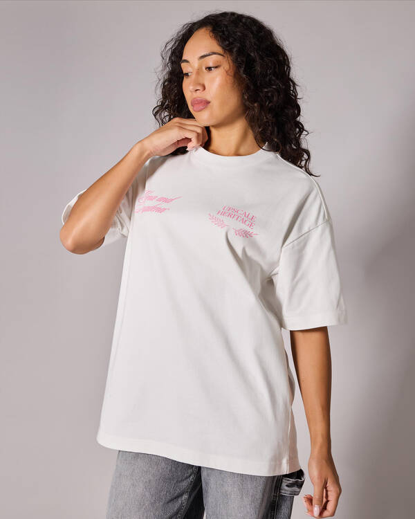 Nena & Pasadena Gentlemen Raptor Oversized T-Shirt for Womens