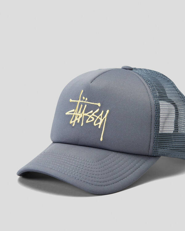 Stussy Graffiti Trucker Cap for Womens