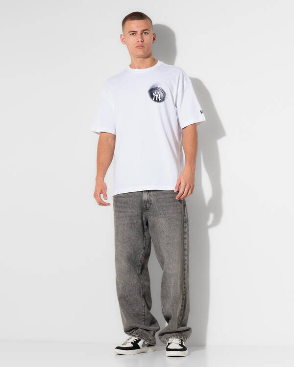 New Era New York Yankees League Icon T-Shirt for Mens