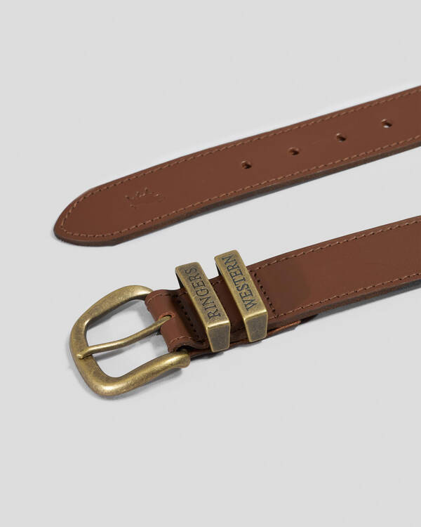 Ringers Western James Leather Belt for Mens