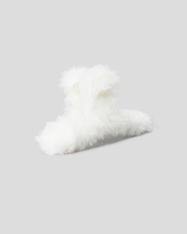 Karyn In LA Fuzzy Hair Claw Clip for Womens