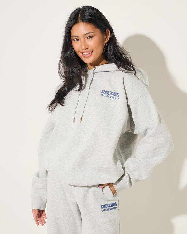 Rip Curl Surf Puff Heritage Hoodie for Womens