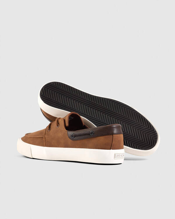 Lucid Anchor Deck Boat Shoe for Mens