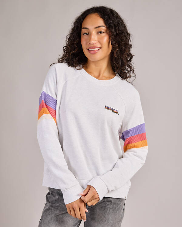 Rip Curl Las Dalias Raglan Sweatshirt for Womens