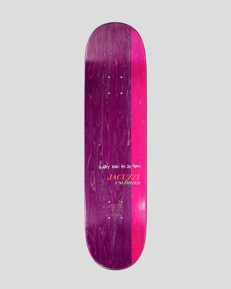 Jacuzzi Unlimited Bravo EX7 8.25" Skateboard Deck for Unisex