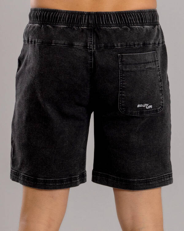 Salty Life Comprise Elastic Waist Shorts for Mens