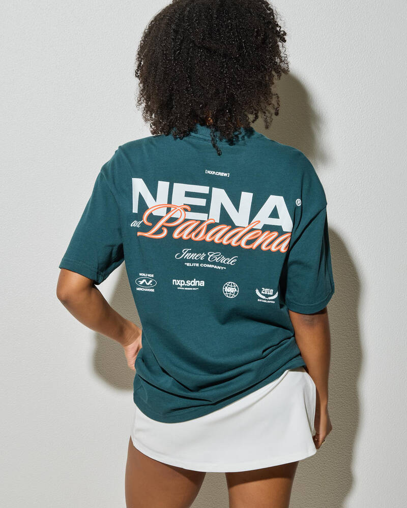 Nena & Pasadena Artillery Box Fit T-Shirt for Womens
